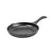 Black Lodge cast iron skillet, Chef series, with a handle and cooking surface visible, ideal for versatile stovetop and oven use.
