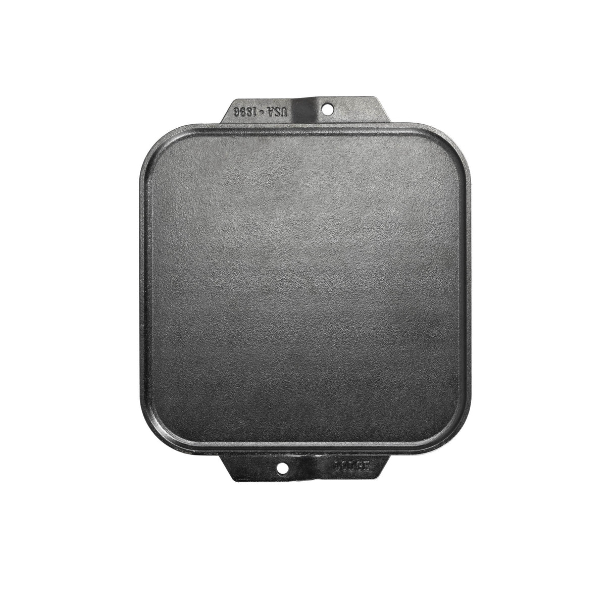 LODGE | Grillplatte, flach/gerillt, CLASSIC, schwar