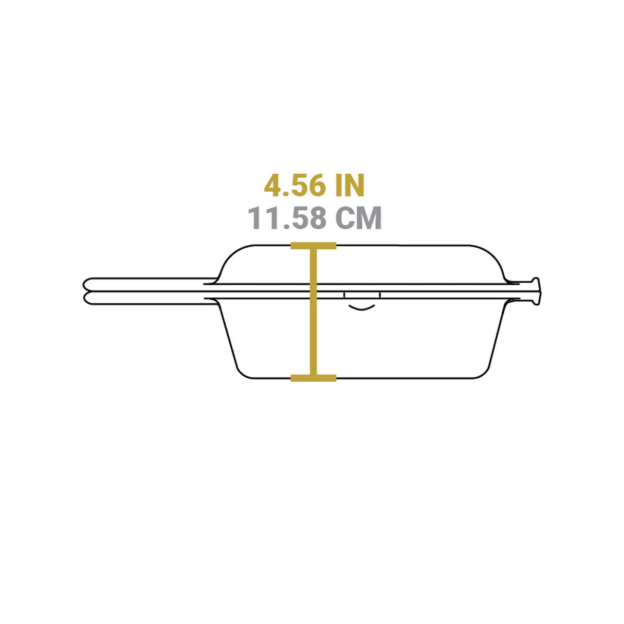 LODGE | Gusseiserner Kombi-Kochtopf, rund, CLASSIC,