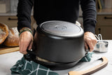 LODGE | Dutch-Oven, Classic, schwarz, 12,3 Liter