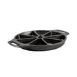 Lodge 8-piece set of black baking pans, including classic backform, with non-stick coating and sturdy handles.