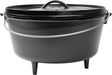 Lodge Classic black grill with a sturdy metal frame and cooking surface, perfect for outdoor barbecues and grilling.