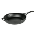 Lodge black cast iron skillet pan with 26 cm diameter, durable cooking surface and sturdy handle for versatile kitchen use