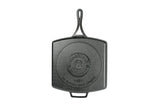 LODGE | Gusseiserne Grillpfanne, quadr., BLACK LOCK