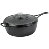 LODGE | Gusseiserne Pfanne, BLACK LOCK, schwarz, ti