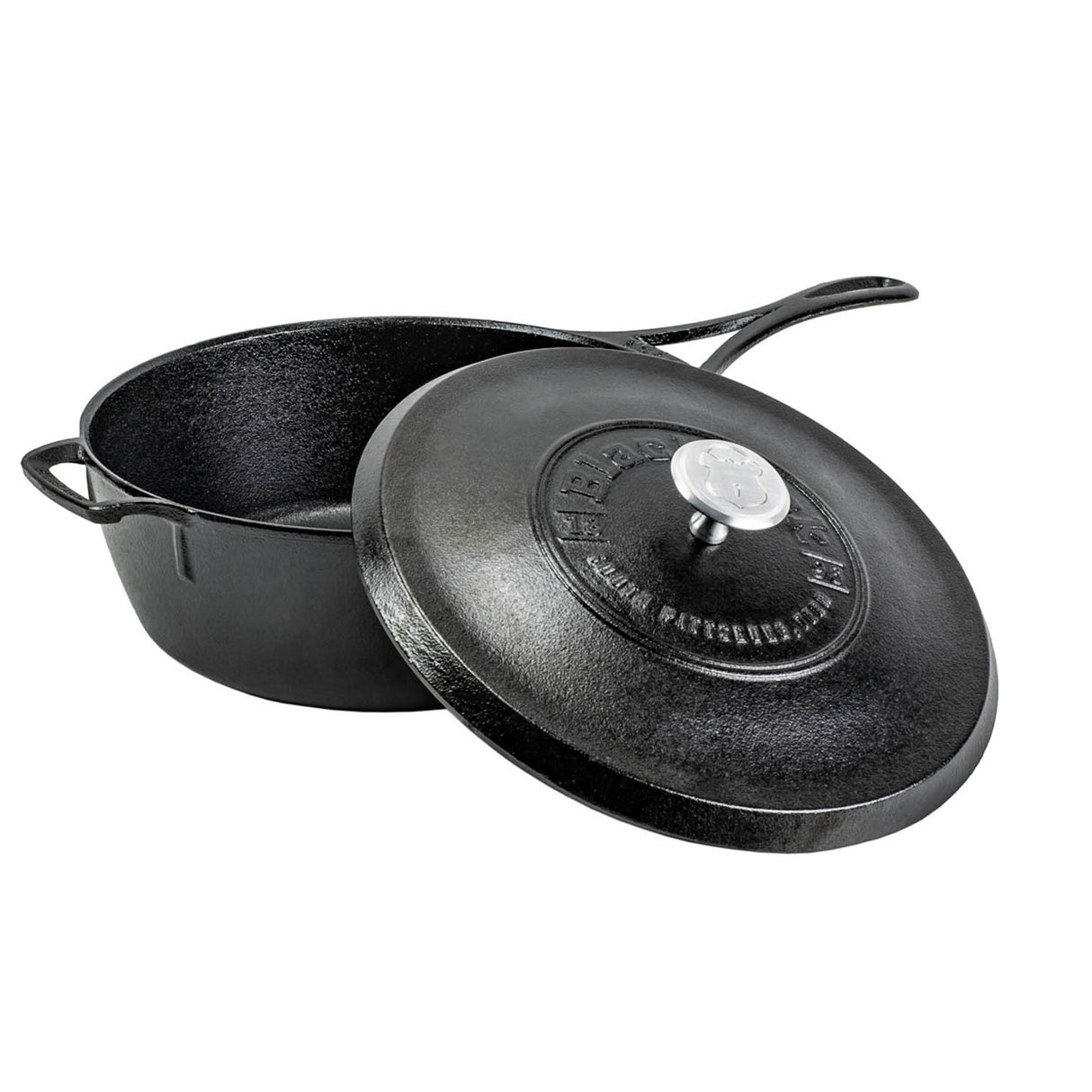 LODGE | Gusseiserne Pfanne, BLACK LOCK, schwarz, ti