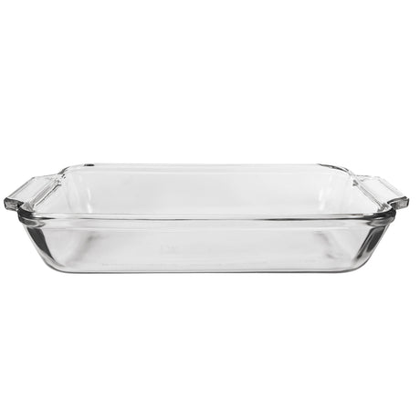 ANCHOR HOCKING Auflaufform aus der BASICS-Serie, hitzebeständig und ideal für Aufläufe und Ofengerichte, klare Glas-Optik.