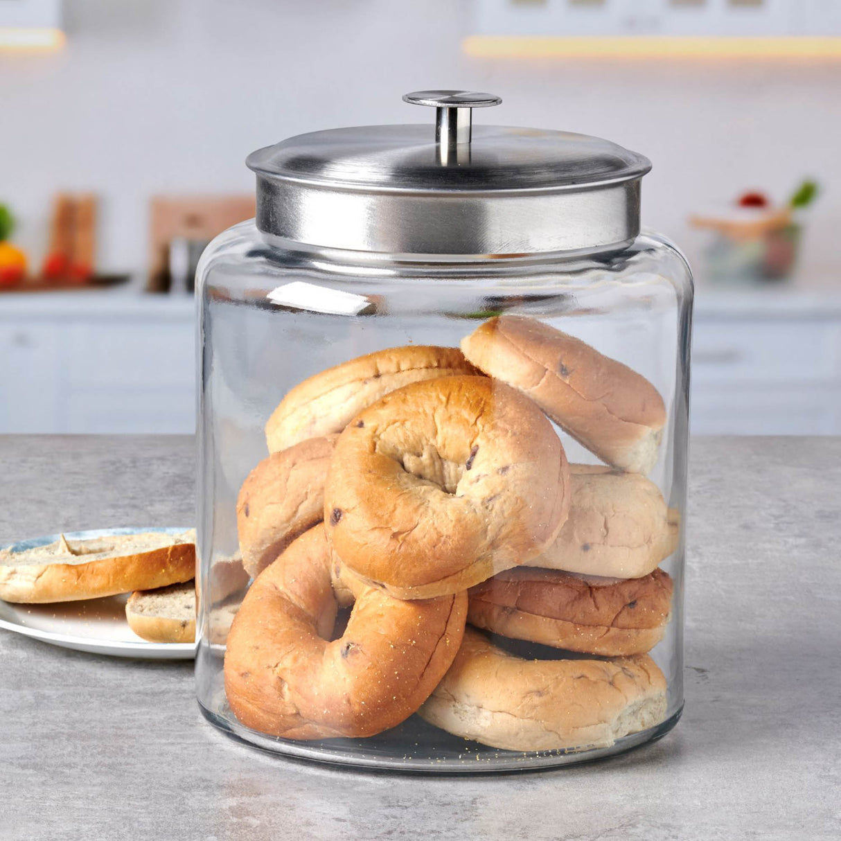 Vorratsglas MONTANA mit Metalldeckel