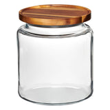 Vorratsglas MONTANA mit Akazienholzdeckel