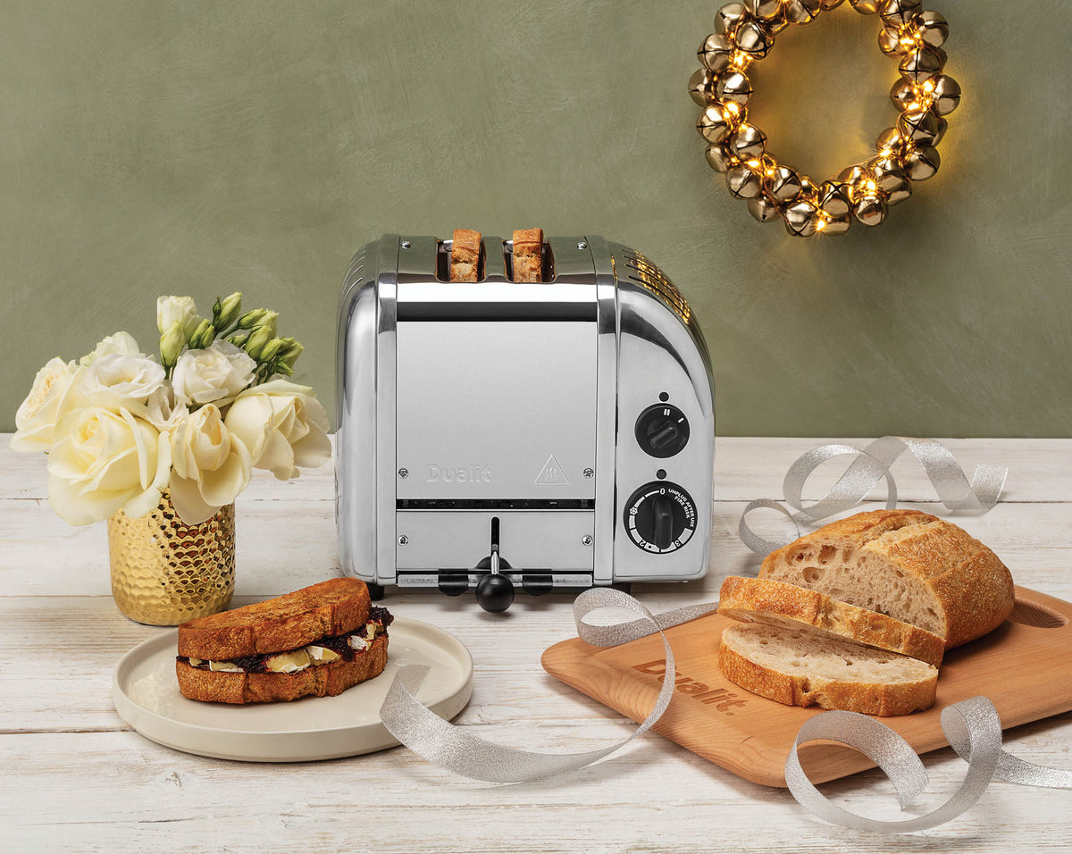 Dualit Toaster Newgen, poliert, 2 Scheiben, modernes Design und Edelstahl-Optik, für knuspriges Toasten.