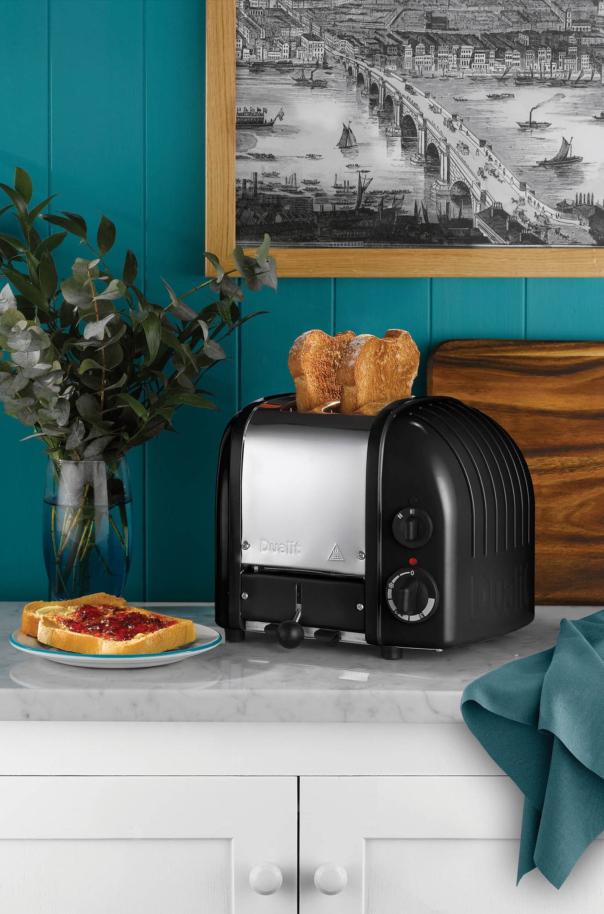 Toaster NEWGEN, Classic, 2-Schlitz, schwarz