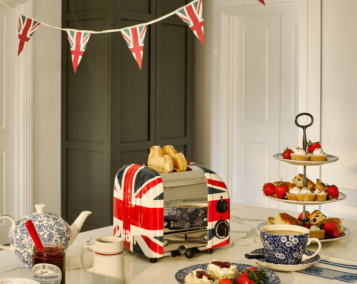 Toaster NEWGEN, Classic, 2-Schlitz, union Jack
