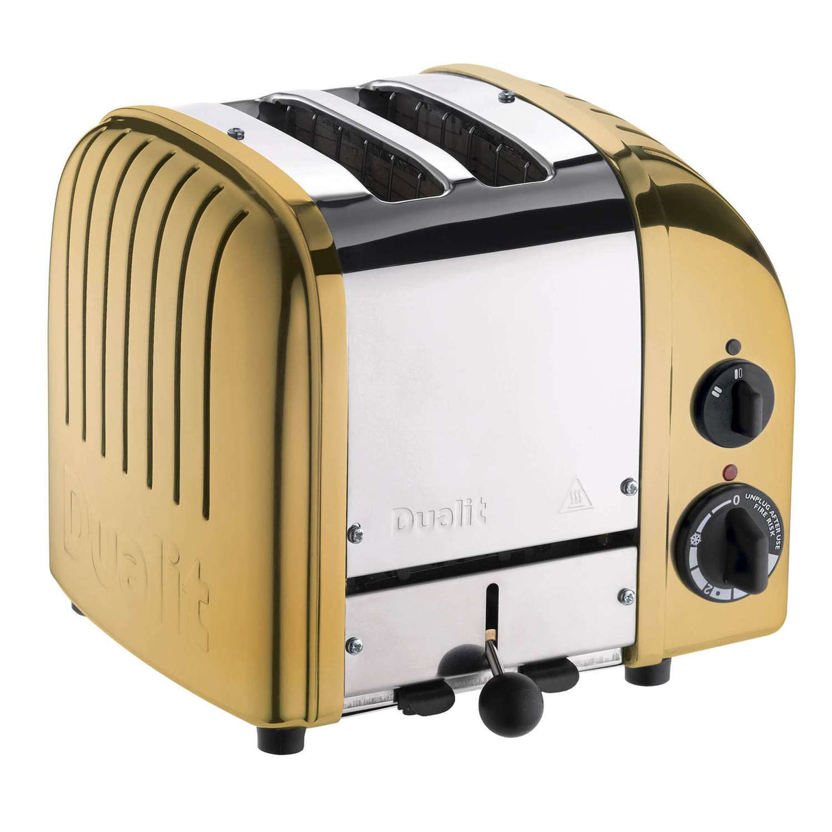 Toaster NEWGEN, 2-Schlitz, messing