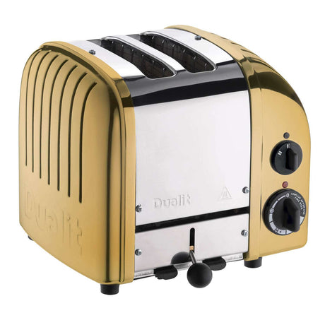 Toaster NEWGEN, 2-Schlitz, messing