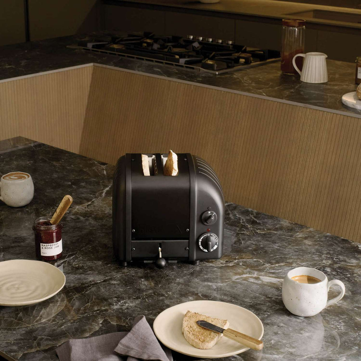 Toaster NEWGEN, Stealth 2-Schlitz, schwarz
