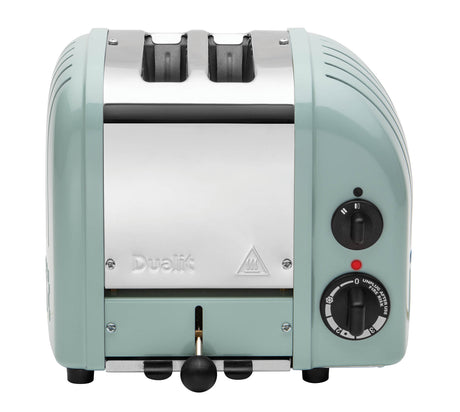 DUALIT Toaster NEWGEN mit Eukalyptus-Design, für 2 Brotscheiben, modernes Küchengerät mit Edelstahl-Optik