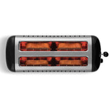 Toaster LITE, 4-Langschlitz, schwarz
