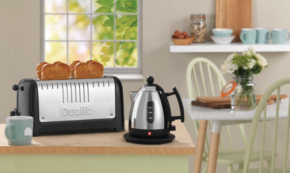 Toaster LITE, 4-Langschlitz, schwarz