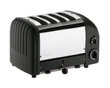 Toaster NEWGEN, Classic, 4-Schlitz, schwarz