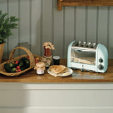 Toaster NEWGEN, Classic, 4-Schlitz, blau