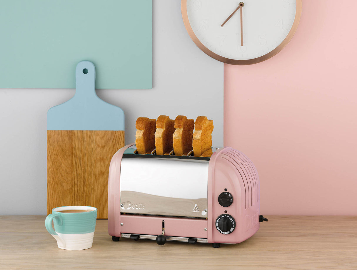 Toaster NEWGEN, Classic, 4-Schlitz, pink