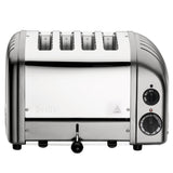 Toaster NEWGEN, Classic, 4-Schlitz, silber