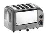 Toaster NEWGEN, Classic, 4-Schlitz, silber