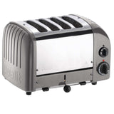 Toaster NEWGEN, Classic, 4-Schlitz, silber