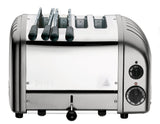 Toaster NEWGEN, Classic, 4-Schlitz, silber
