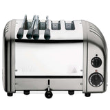 Toaster NEWGEN, Classic, 4-Schlitz, silber