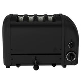 Toaster NEWGEN, Classic, 4-Schlitz, schwarz