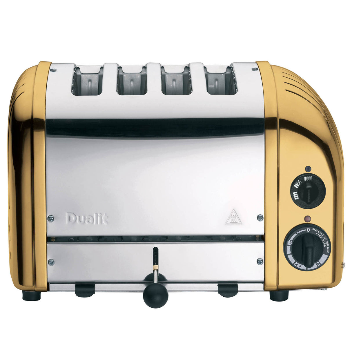 Toaster NEWGEN, Classic, 4-Schlitz, messing