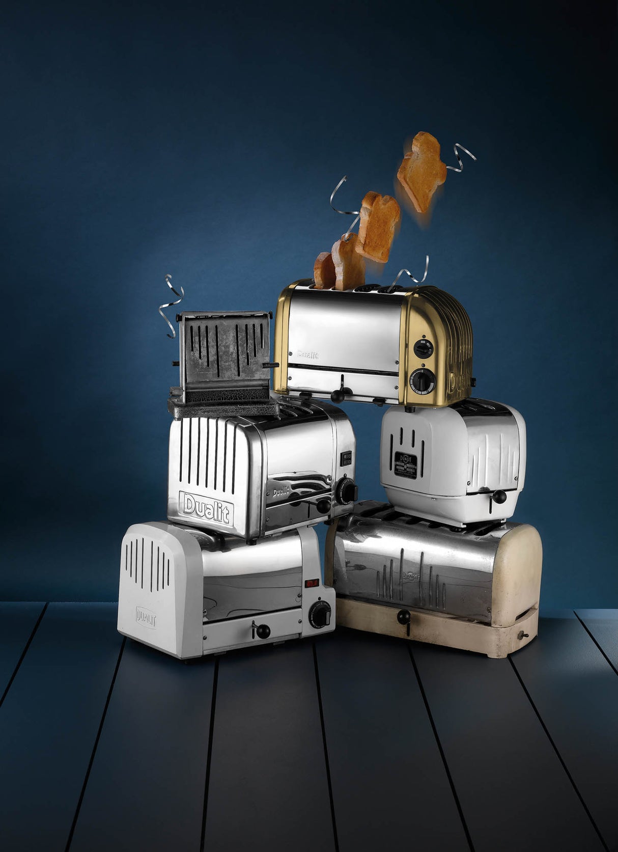 Toaster NEWGEN, Classic, 4-Schlitz, messing
