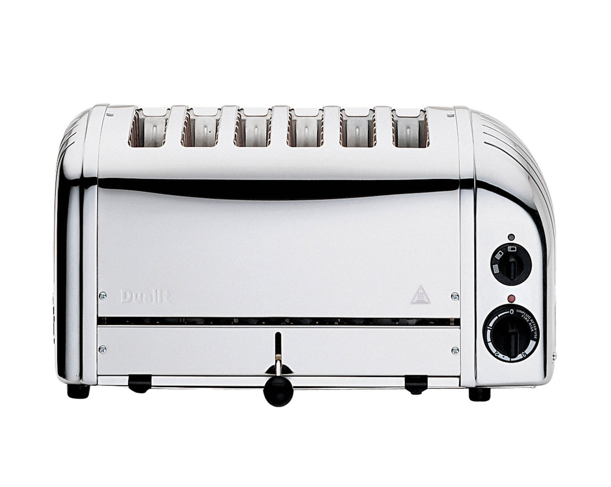 Toaster 2+1 Combi, Classic, 6-Schlitz, poliert