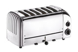 Toaster 2+1 Combi, Classic, 6-Schlitz, poliert