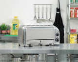 Toaster 2+1 Combi, Classic, 6-Schlitz, poliert