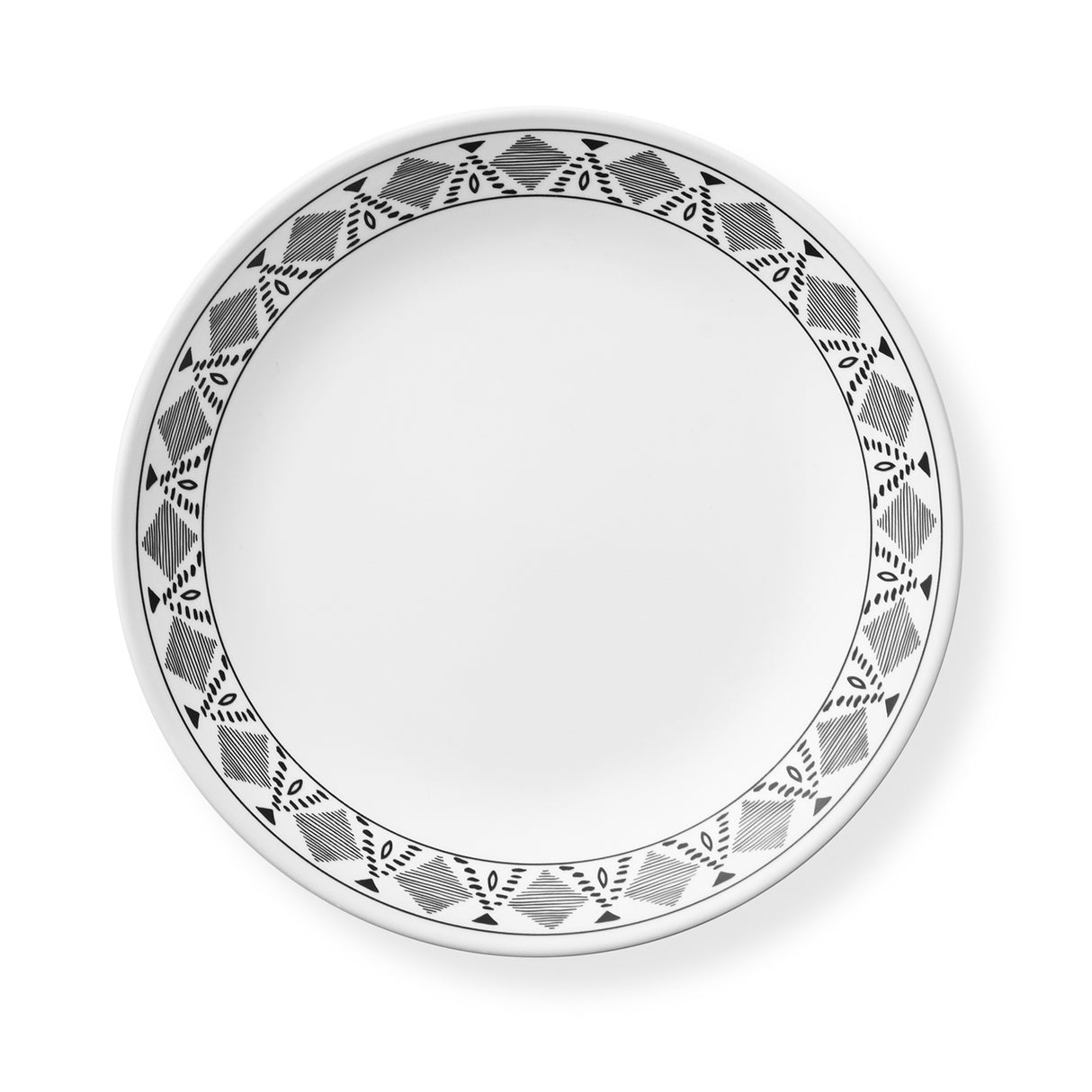 CORELLE | Geschirr, Weiß mit Grafik