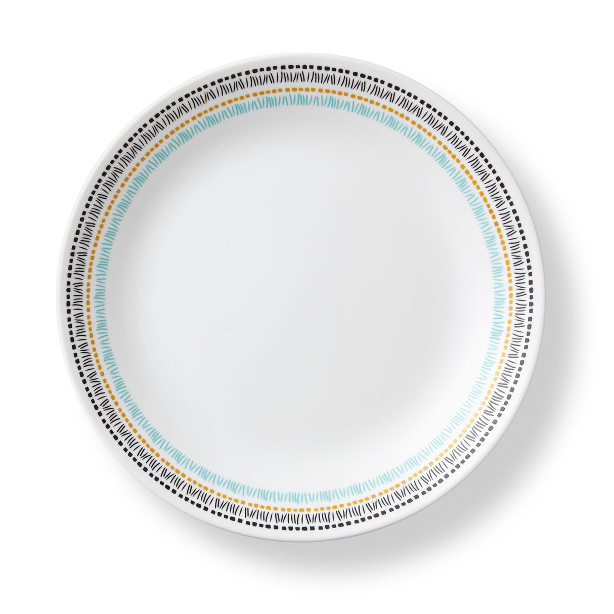 CORELLE | Geschirr, Weiß mit Grafik