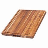 Teakholz-Schneidebrett TRADITIONAL, rechteckig