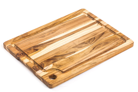 Marine Schneidebrett mit Saftrille in 2 Größen