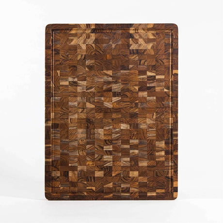 Schneid-/ Hackblock aus Teakholz, BUTCHERBLOCK