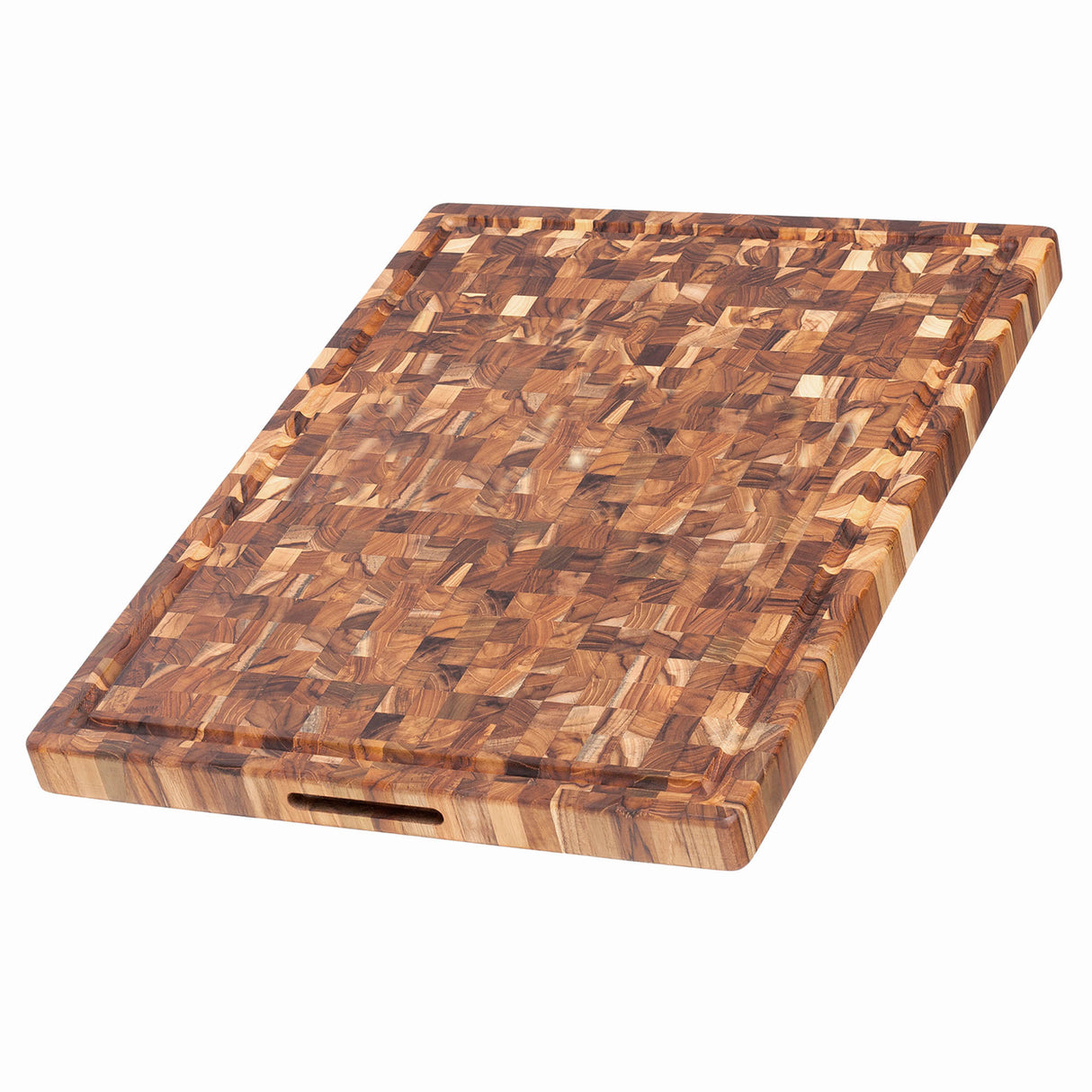 Schneid-/ Hackblock aus Teakholz, BUTCHERBLOCK