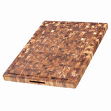 Schneid-/ Hackblock aus Teakholz, BUTCHERBLOCK