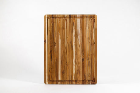 Traditional Schneidebrett aus Teakholz in 3 Größen