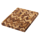 Teakholz-Schneidbrett HERRINGBONE