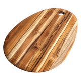 Teakholz-Schneidbrett, ELEGANT, oval