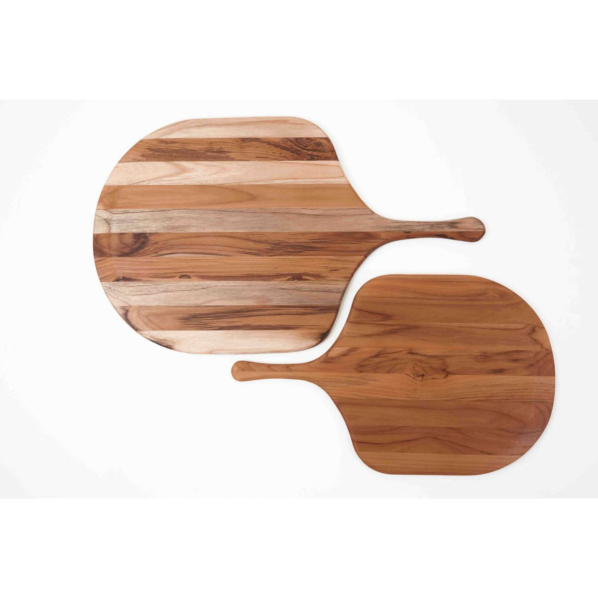 Pizza-Schneidbrett aus Teakholz
