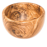 Obstschale von BÉRARD aus Olive, Durchmesser ca. 30 cm, runde Schale für Obst und Dekoration.