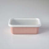 HONEYWARE Color Line emailledosen in pink, 420 ml with a smooth, glossy enamel finish and rounded shape for serving sauces or dips.