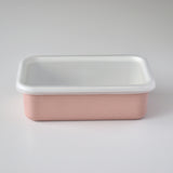 HONEYWARE Color Line emailledosen in pink, 740 ml, with a smooth enamel finish and rounded design.